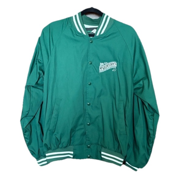 Dr Mcgullicuddy Green Men's Button Up Jacket Size Large - Picture 1 of 5